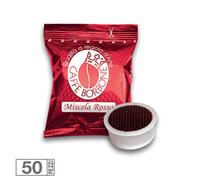 50 Cápsulas De Café Borbone Mezcla Roja Compatible Con Lavazza Espresso Point