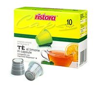 50 Cápsulas Ristora de té de limón, compatibles con cafeteras Nespresso.