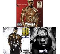 50 Cent - 50 Cent: 3 Studio Albums CD Collection (Get Rich or Die Tryin' / Massacre / Curtis)