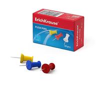 50 chinchetas 11 mm de Erich Krause - EK 24877 Colores