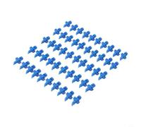 50 chorros de pulverización ligeros para redes de riego compatibles con tubos de PVC PPR PE utilizados en entornos de césped, jardín, agricultura e invernadero (90 grados)