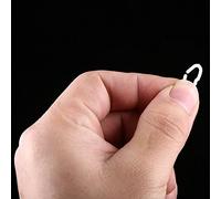 50 Cierres de Pico de Pollo, Anillos Antipicoteo de Plumas de Aves de Corral para Pollos, con el Mismo Efecto que las Anteojeras de Pollo, Seguros de Usar, para Mejorar la