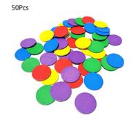 50 Clips De Conteo Paquetes 0.98 Pulgadas Clasificación Color Matrimonio Para La Herramienta Conteo Viveros Actividades Combinación Color Bingo Clasificación Orientación