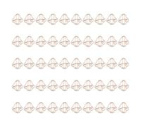 50 Clips De Metal Con Forma Seta 30 X 30 Mm Marcadores Colores Página Para Documentos Fotos Notas Tarjetas Gestión Imágenes Oro