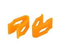 50 clips de nailon naranja para panel de salpicadero de consola central de 14 mm x 8,7 mm, sujetadores de moldura compatibles con y para interior para kit de reparación de carrocería de DVD