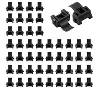 50 clips de restricción de bisagra de puerta, clips de restricción de ángulo de 86 grados, compatibles con Blum 38C315B3, compatible con bisagras de gabinete Blum, bisagras de puerta de gabinete
