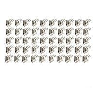 50 clips deflectores de agua para panel solar, abrazadera de barro de drenaje fotovoltaico de acero inoxidable 304 con diseños de autolimpieza para un flujo eficiente de agua de lluvia y (35 mm)