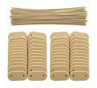 50 Clips Fijación Malla Ocultación Beige 3,4x1,8cm con Bridas para Cañizo | Plástico PVC Resistente UV | Firmeza Antiviento | Compatible Paneles Rígidos Vallas | Montaje Rápido Sin Perforaciones