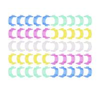 50 Clips para Bobinas De Costura, Clips Coloridos para Portabobinas, Abrazaderas De Hilo De Plástico, Organizadores De Carretes para Accesorios Organizadores De Carretes De Hilo