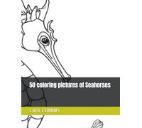 50 coloring pictures of Seahorses