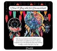 50 Colour & Play with Dreamcatchers for kids,adults: -A Beautiful Dreamcatcher Coloring Book, Containing 50 Whimsical Dreamcatchers of Various Shapes ... Such as Flowers, Feathers, Ribbons and More