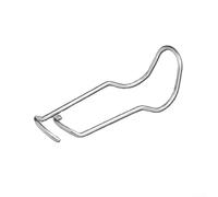 50 conectores de metal para varillas de plantas, hebillas de conexión de enrejado de jardín para fijar soportes de plantas, estacas, jaulas, pérgolas, clips de soporte de 11, 16, 20 mm, plata (16 mm)