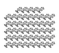50 Conjuntos de Hardware de Lazo de Lazo Ajustable de Metal Cravat Clip Sprop Straping Strap - Great Fathers Day, Anniversary