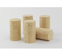 50 corchos de vino naturales #9 de 44 x 24 pulgadas (15/16 pulgadas de diámetro por 1 3/4 pulgadas de longitud) - SLIMCORK (R) patentado (no corcho aglomerado) para un envejecimiento adecuado -