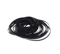 50 correas de cinta de casete mixtas para grabadoras, 4 mm de ancho, 110 - 145 mm, adaptador de grabadora, soporte de estante de exhibición, colección de discos de escritorio