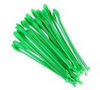 50 cucharas mezcladoras de doble punta, cucharas medidoras de laboratorio, espátula de laboratorio, muestra para experimentos de química y ciencia, cuchara medidora