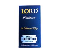 50 cuchillas de afeitar New Lord Platinum de doble filo
