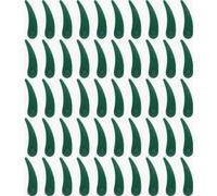 50 cuchillas de repuesto de plástico para desbrozadoras inalámbricas, compatibles con Bosch Durablade Art 23-18 LI y Art 26-18 LI.