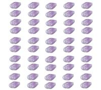 50 cuentas de pétalos de cristal degradados de 12 x 20 mm, suministros de arte para hacer joyas creativas, decoración de horquillas, pétalo degradado para proyectos de arte de fabricación de joyas