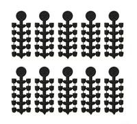 50 cuentas de tope de gancho de carpa y 20 clavijas de tornillo Boilies para aplicaciones de pesca CHOD Rig Ronnie Rig (D)