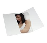 50 DAIBER Funda para Fotos hasta 20X30 Blanco