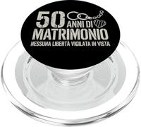 50 Di Matrimonio Anni - Regalo per 50 di matrimonio PopSockets PopGrip para MagSafe