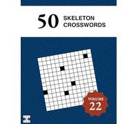 50 Diagramless Skeleton Crosswords - Pajuzzles: Volume 22 Skeleton Crossword Puzzles