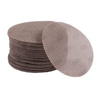 50 discos de lija abrasivos de malla de 6 pulgadas, sin polvo, grano 800, hojas de papel de lija de red antibloqueo de gancho y bucle para carrocería de automóviles, madera, paneles de yeso, metal