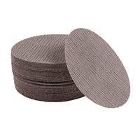 50 discos de lija de malla abrasivos libres de polvo de 6 pulgadas, grano 120, hojas de papel de lija de red antibloqueo para carrocería, madera, paneles de yeso, metal