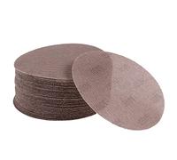 50 discos de lija de malla abrasivos libres de polvo de 6 pulgadas, grano 400, hojas de papel de lija de red antibloqueo para carrocería, madera, paneles de yeso, metal