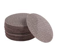 50 discos de lija de malla abrasivos libres de polvo de 6 pulgadas, grano 80, hojas de papel de lija de red antibloqueo para carrocería, madera, paneles de yeso, metal