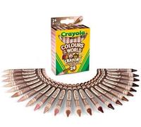 Ceras CRAYOLA Colours Of The World, Caja x24 Colores