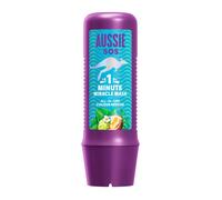 Aussie SOS 1 Minute Miracle All In One Colour Rescue Mascarilla 250ml. Nutre Intensamente El Pelo Seco Y Teñido. Más Brillo, Luz Y Suavidad, Para Un Pelo Liso, Suave E Hidratado
