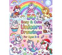 50 Easy & Cute Unicorn drawings