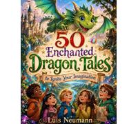 50 Enchanted Dragon Tales to Ignite Your Imagination: A Magical Coloring Book for Kids, Ages 4-8 (WonderTales Coloring Adventures)