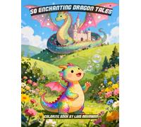 50 Enchanting Dragon Tales: A Magical Coloring Book for Kids Ages 3+ (WonderTales Coloring Adventures)