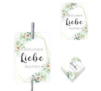 50 etiquetas de bengalas, bengalas de boda, etiquetas de regalo para invitados, decoración de boda, lágrimas de alegría y tarjetas de deseos [sin bengalas]