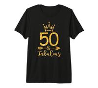 50 & Fabulous Women 50 Años 50 cumpleaños Camiseta Premium