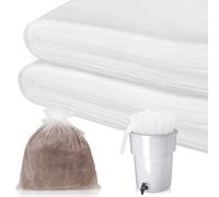 50 filtros de café Piese Cold Brew con cordón, bolsas comerciales de 20 x 20 pulgadas para cafeteras de café frío de modelo comercial y sistemas comerciales de 5 galones, prepara café de hasta 5