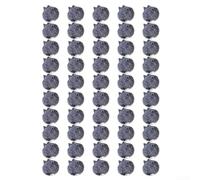 50 frutas decorativas de espuma de arándanos para entornos en miniatura y proyectos creativos