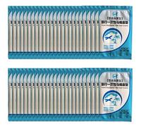 50 fundas de asiento de inodoro, desechables, impermeables,plástico. Cubiertas de asiento público impermeables para niños, madres embarazadas, viajes, hoteles, baños públicos (paquete individual)