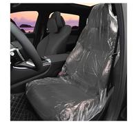 50 fundas desechables para asientos de automóvil que proporcionan protección temporal, fundas de asiento de plástico para mantener el interior del coche ordenado, accesorios universales y protector de