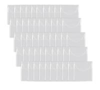 50 fundas transparentes individuales para coleccionistas de monedas de un solo bolsillo, bolsas protectoras transparentes