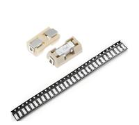 50 fusibles 1808 de 125 V, 0451, 1 A, 1,5 A, 2 A, 3 A, 4 A, 6,7 A, 8 A, 10 A, 15 A, 20 A, 25 A, 30 A, 250 mA, 500 mA, SMD de fusión rápida(1.5A)