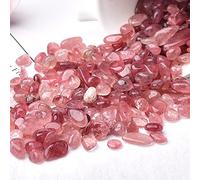50 g / 100 g de muestras de jirafa de cristal natural amatista decoración para el hogar, cristal de fresa, 30 g