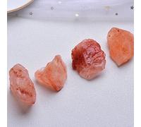 50 g/100 g, tamaño 10-30 mm, cristal de sal naranja natural, reparación de muestras de piedra mineral para el hogar, ecoracuario, entrega aleatoria, 100 g