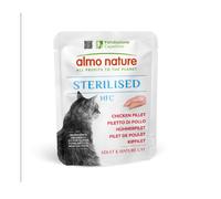 50 g Almo Nature HFC Sterilised Filete de Pollo sobre para gatos