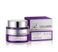 50 g Crema Antiedad Antilíneas, Reafirmante e Hidratante para Rostro, Ayuda a Mejorar Elasticidad y Suavidad, Uso Diario Día y Noche, Piel Madura y Con Signos de Edad
