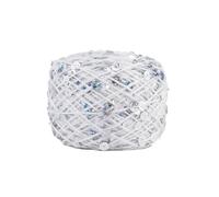 50 g de hilo de algodón de 3 mm + 6 mm, hilo de lentejuelas peinado para tejer a mano (AJ019)