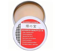 50 g de pasta de soldadura, 1 unidad de líquido de soldadura, fundente de soldadura, fundente de soldadura, pasta de estaño, mecha de soldadura, pasta de soldadura (sin plomo)